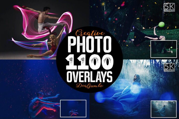 1100 Creative Photo Overlays
