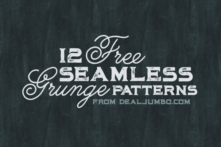 12 Free Grunge Seamless Patterns