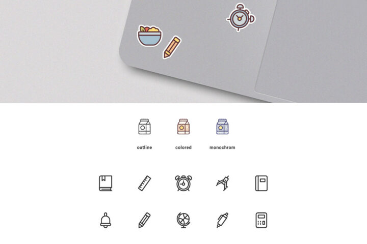 150 Free Clean Vector Icons