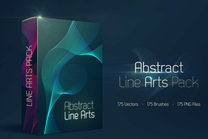 175 FREE Abstract Line Art