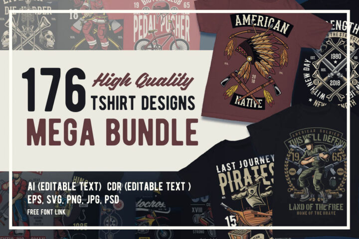 176 Cartoon Style T-shirt Designs