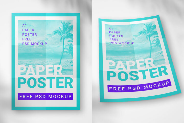 2 Posters – Free Mockup