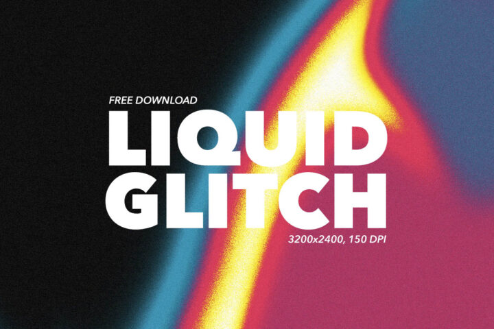 20 Free Liquid Glitch Backgrounds 1