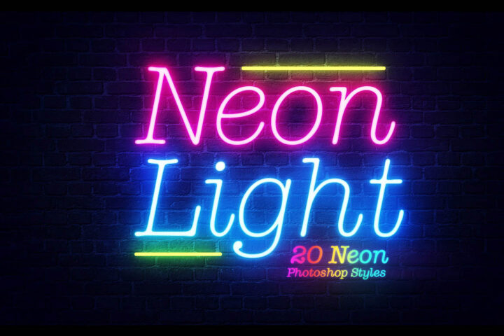 20 Free Neon Styles