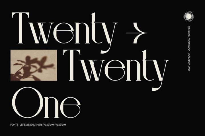 2021 Free Calendar Template