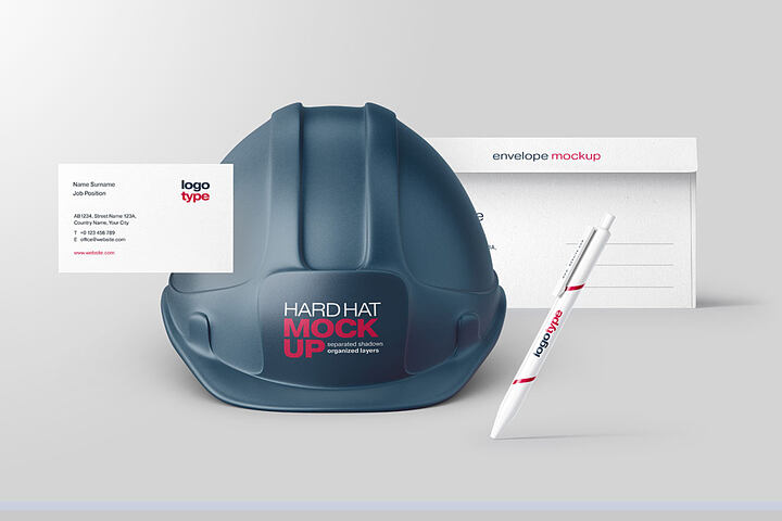 Construction Branding – Free Mockup