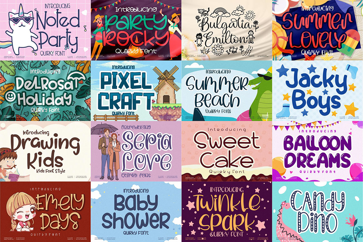 Beautiful Mega Bundle 300 Fonts Dealjumbo   Beautiful Mega Bundle 300 Fonts 08 