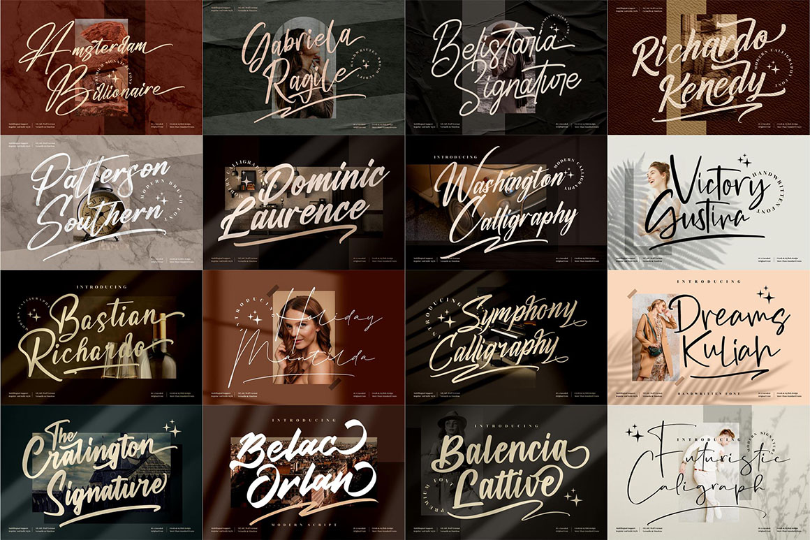 Beautiful Mega Bundle 300 Fonts Dealjumbo   Beautiful Mega Bundle 300 Fonts 13 