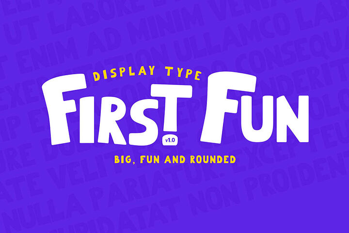 First Fun – Free Font