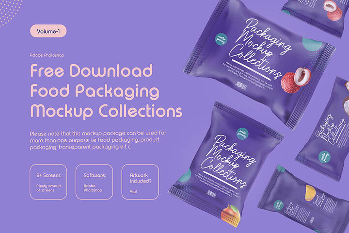 Food Packaging – Free Mockups