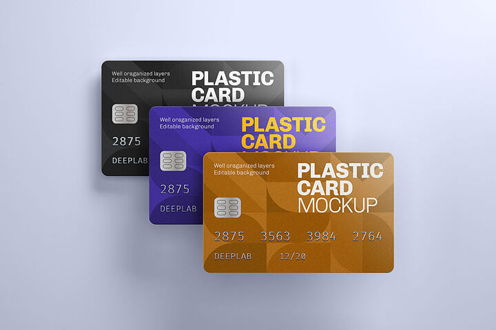Plastic Card – Free Mockup
