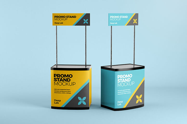 Promo Stand – Free Mockup