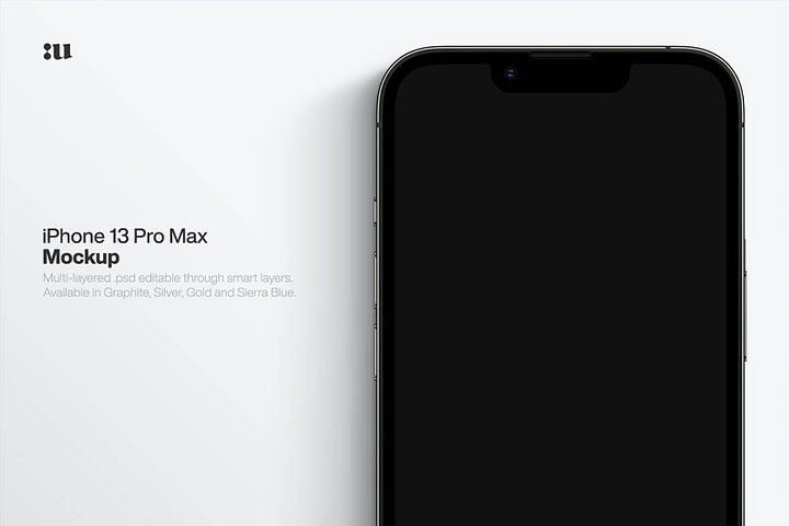 iPhone 13 Pro Max – Free Mockup