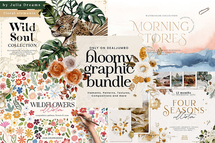 Bloomy Graphic Bundle