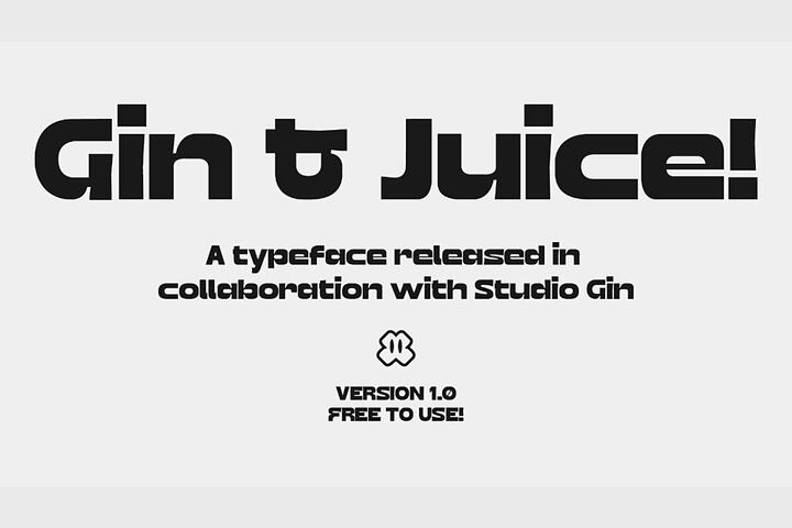 Gin Grotesk – Free Font