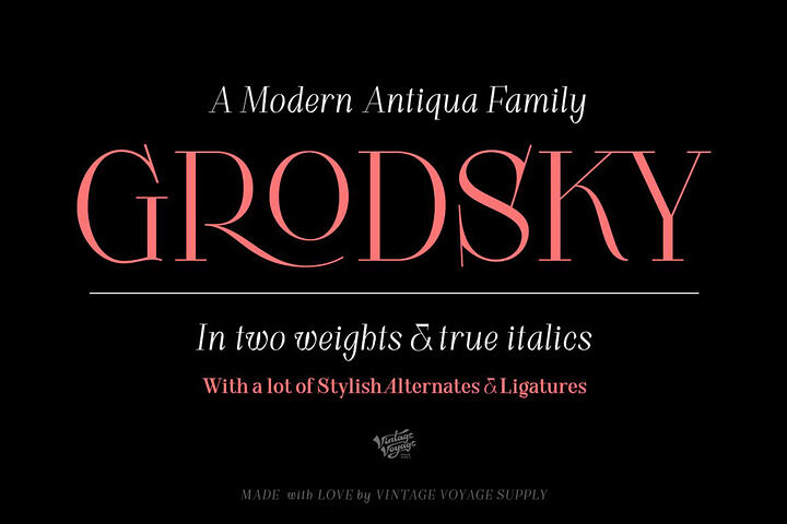 Grodsky – Modern Antiqua Family