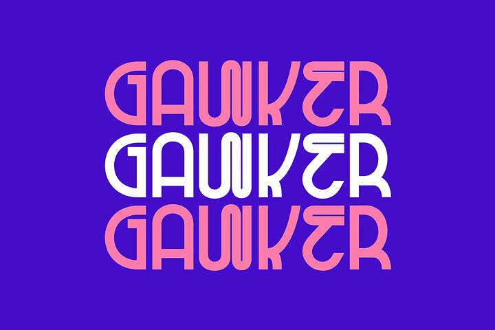 Gawker – Free Font
