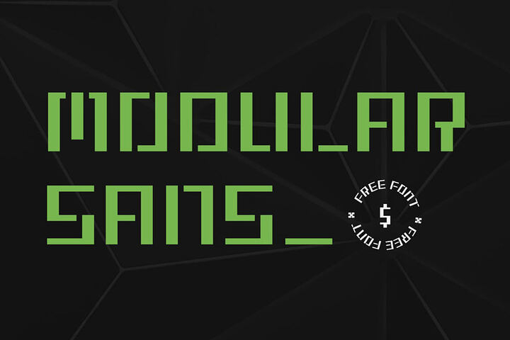 Modular Sans – Free Font