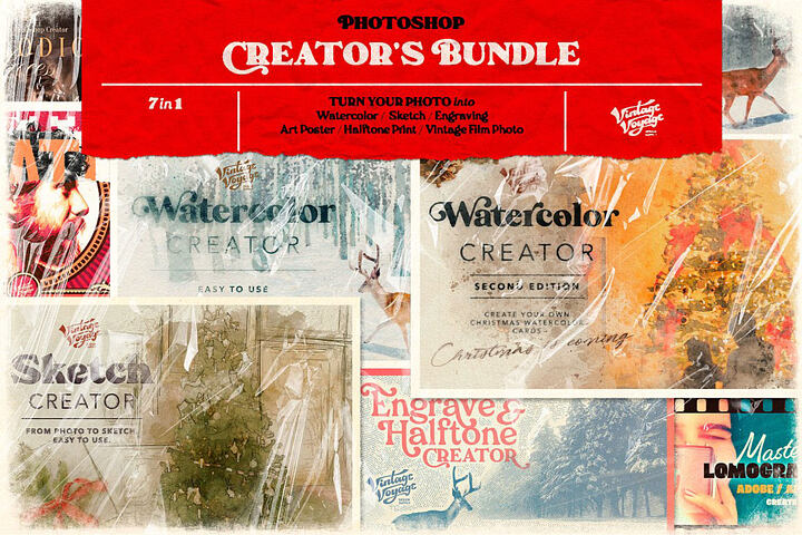 Photoshop Creator’s Bundle – 7 in 1