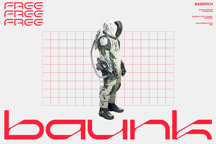 Baunk – Free Font