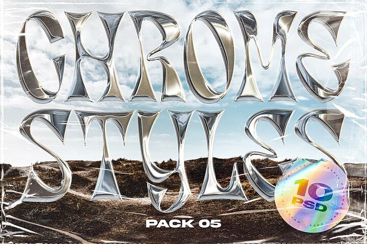 Realistic Chrome Effects