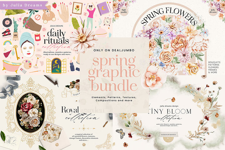 Spring Graphic Bundle