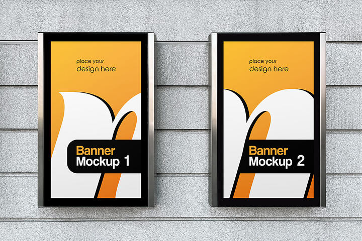 Vertical Urban Poster – Free Mockup