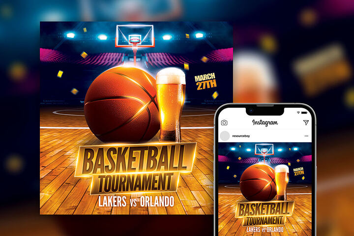 Basketball Tournament – Free Flyer