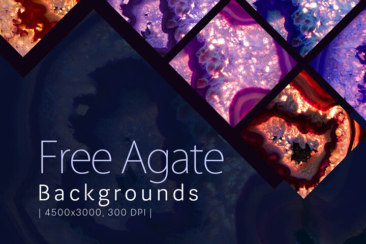 8 Free Agate Backgrounds