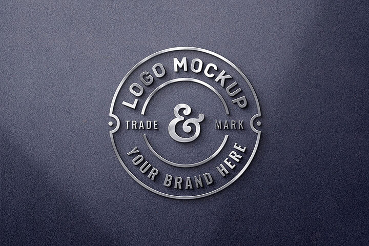 Metal Logo – Free Mockup