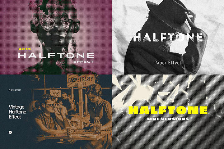 Halftone Effects Bundle