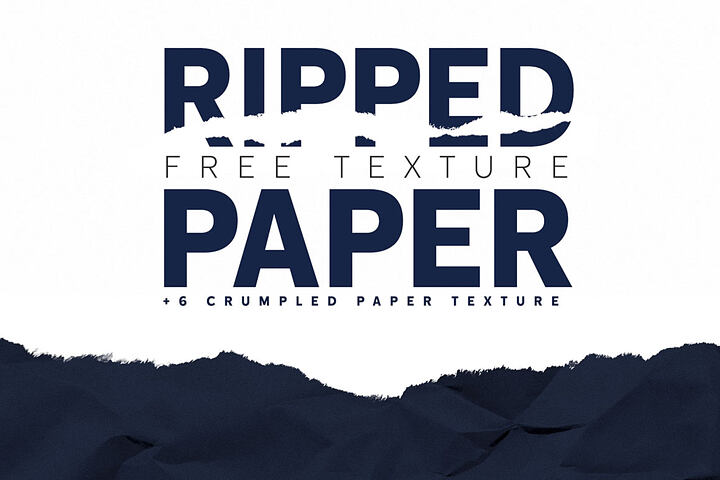 Ripped & Crumpled Paper – Free Textures