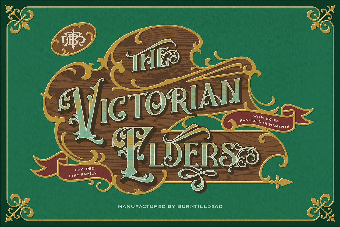 Victorian & Ornamental Fonts - Dealjumbo