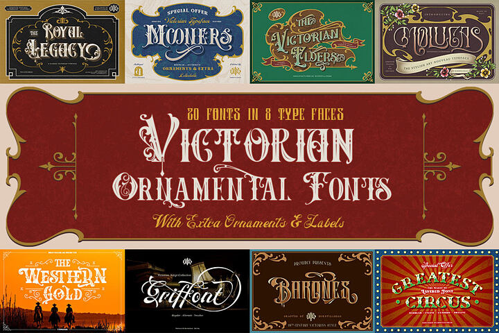 Victorian & Ornamental Fonts