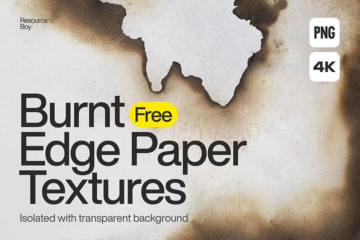 Burnt Paper Edges – Free Textures