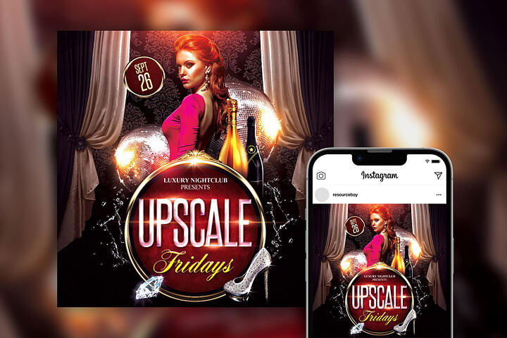 Upscale Party – Free Flyer