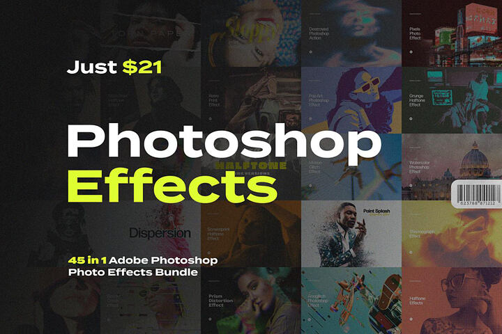 45 Photoshop Effects