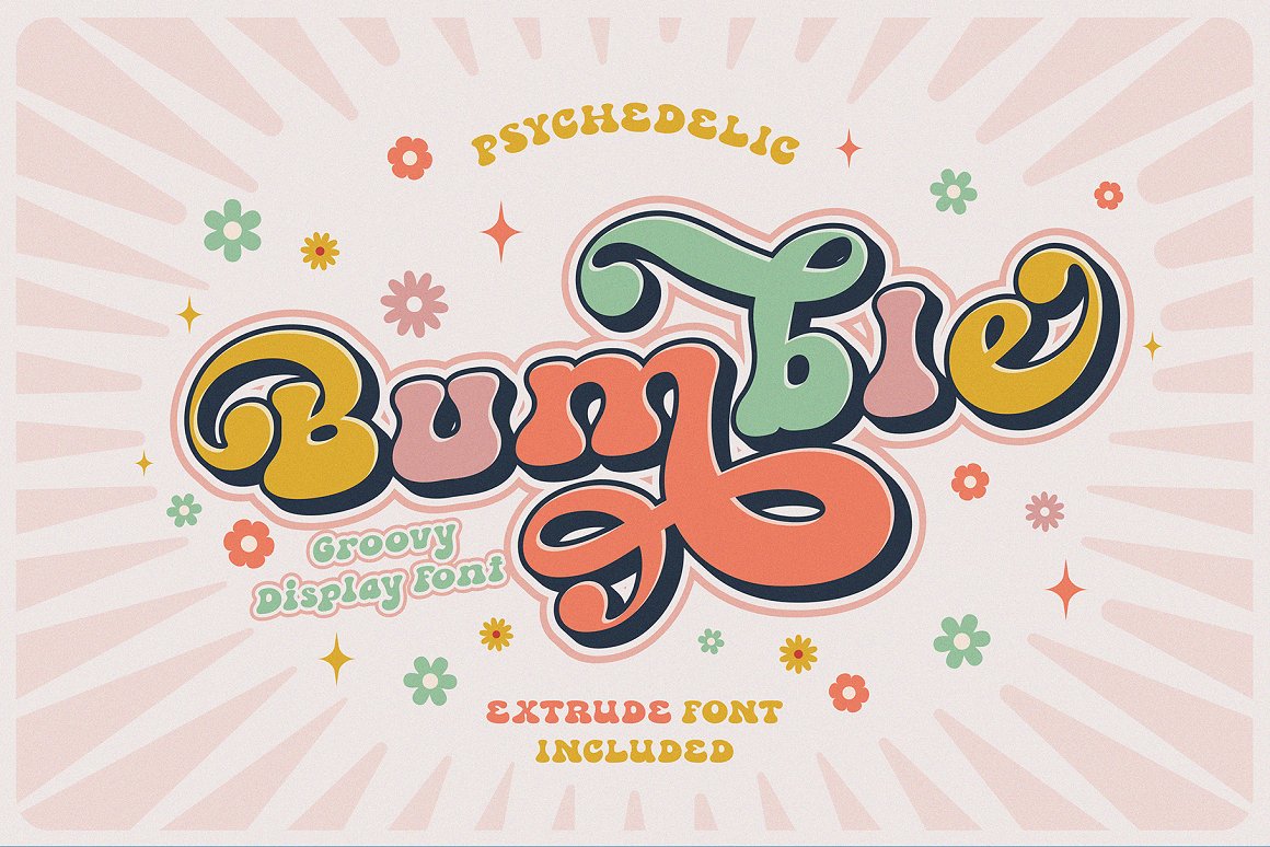 Groovy Elegant Retro Fonts Dealjumbo Groovy Elegant Retro Fonts Dealjumbo
