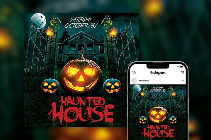 Halloween Night Party – Free Flyer