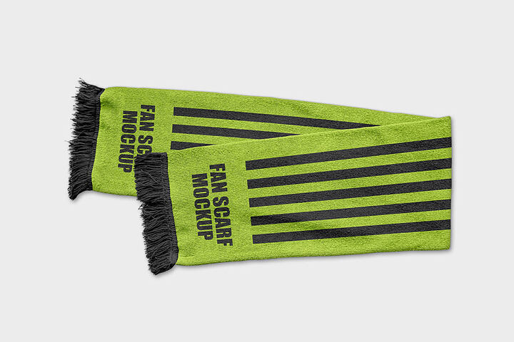 Fan Scarf – Free Mockup