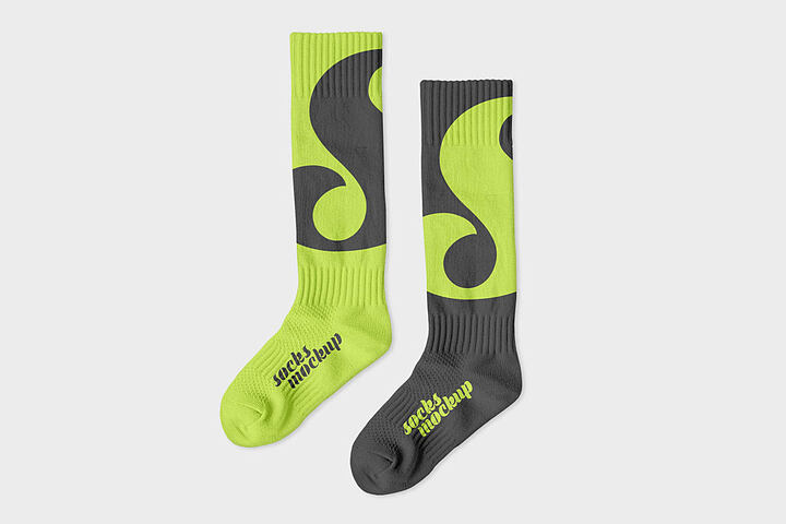 Long Socks – Free Mockup