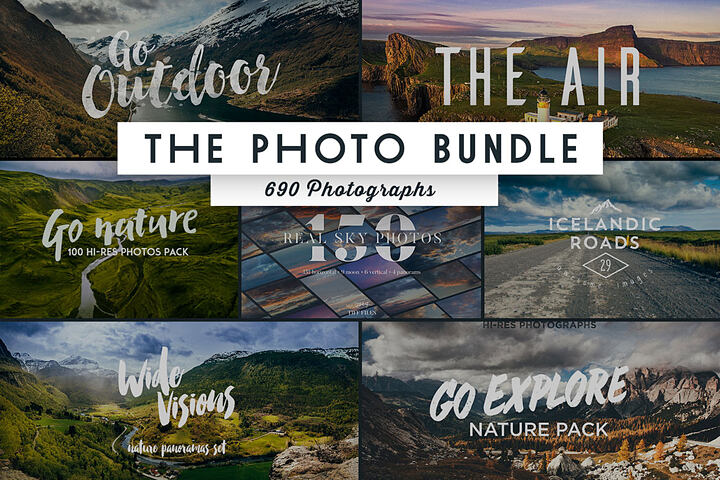 The Photo Bundle – 690 Photographs
