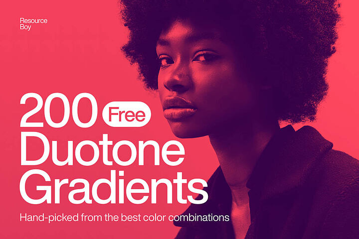 200 Free Duotone Photoshop Gradients
