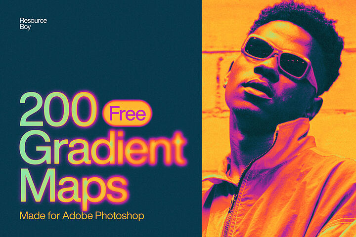 200 Free Photoshop Gradient Maps