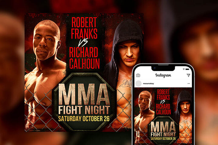 MMA Fight Showdown Free Flyer