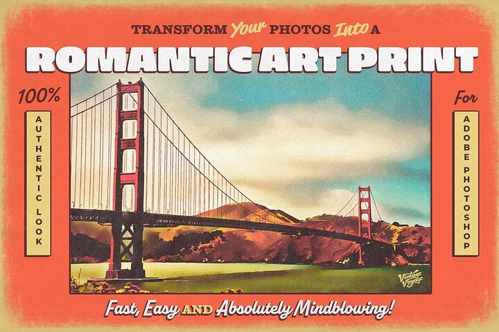 Romantic Art Poster Creator