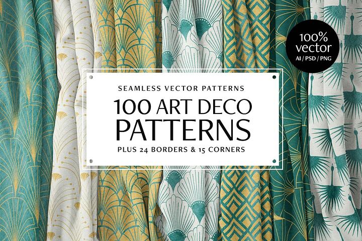 100 Art Deco Patterns