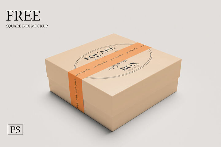 Package Box – Free Mockup
