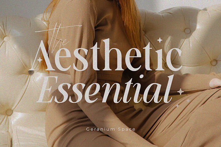 The Aesthetic Essential – Free Font
