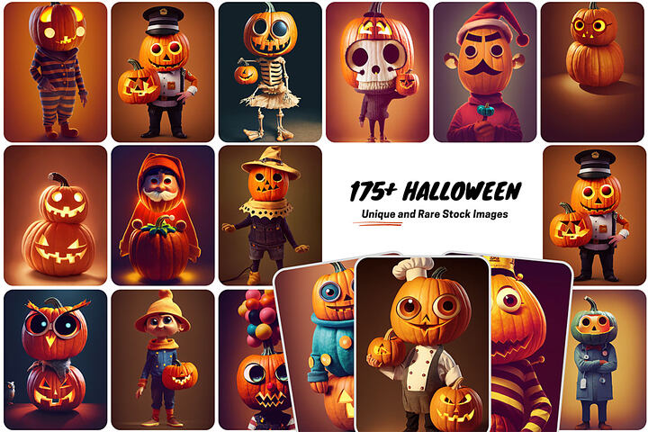 175 Unique Halloween Graphics